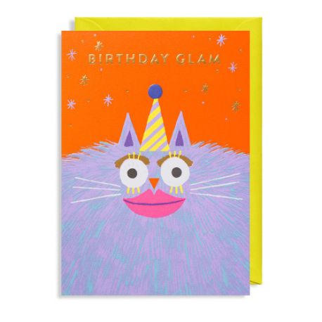 Birthday Glam - Fødselsdagskort & kuvert