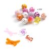 Bubble perler - 250 plastperler & snor - Djeco