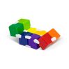 1 stk. Infinity Cube - Regnbuefarvet