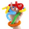 1 stk. Mini fidget pop tube - Assorterede farver 