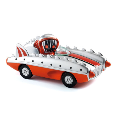 Piranha Kart - Crazy Motors Bil (3-9 år) - Djeco