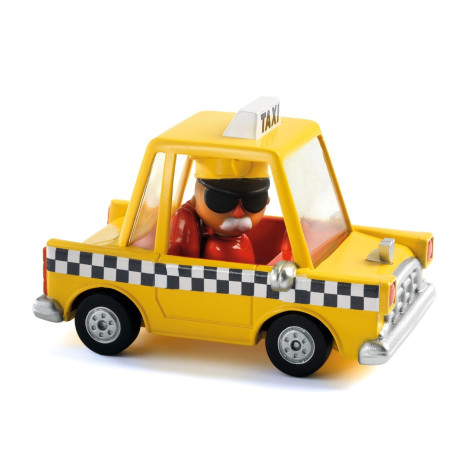 Taxi Joe - Crazy Motors Bil (3-9 år) - Djeco