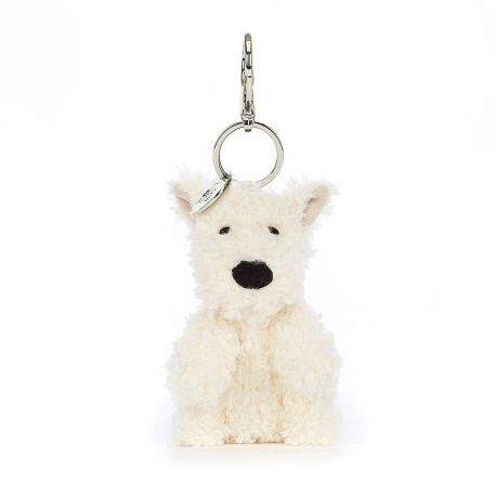 Munro Skotsk Terrier - Nøglering & vedhæng til taske 12 cm - Jellycat