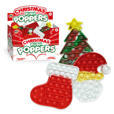 1 stk. Pop It med julemovtiv - Assorterede design