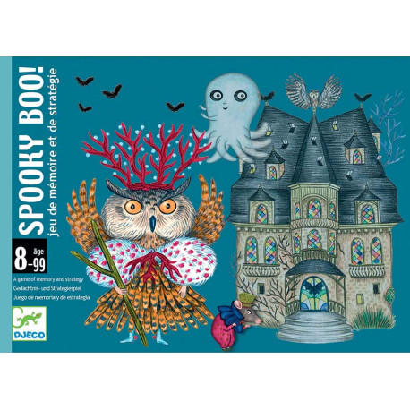 Spooky Boo - Kortspil (8-99 år) - Djeco