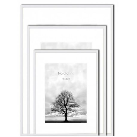 1 stk. ramme - 15 x 21 cm. (A5) - Alu