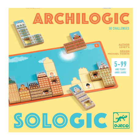 Arkæologi SoloLogic - Hjernevrid spil (5-99 år) - Djeco
