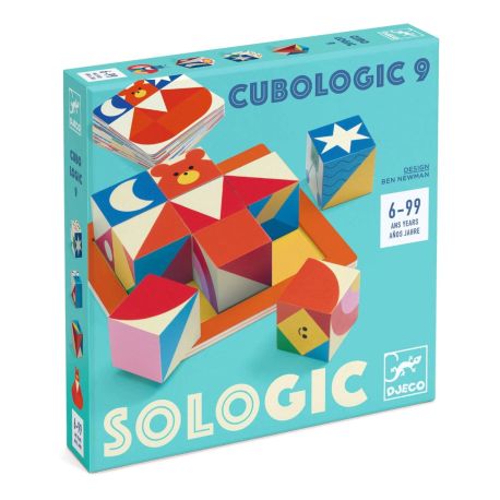 CuboLogic 9 - Hjernevrid med 30 udfordringer (6-99 år) - Djeco