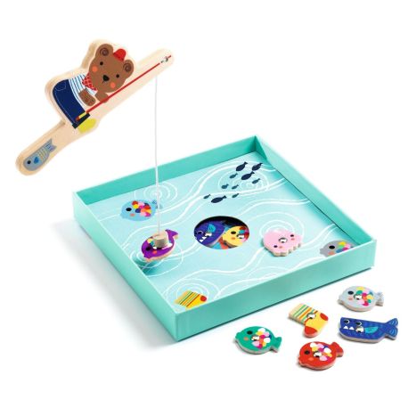 Fuzzyfish - Fiskespil (2-4 år) - Djeco