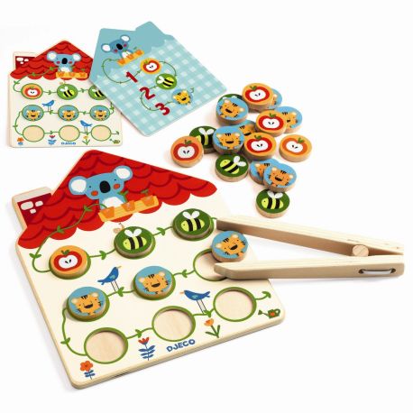 Pinstou lær rækkefølgen - Lærespil (3-6 år) - Djeco