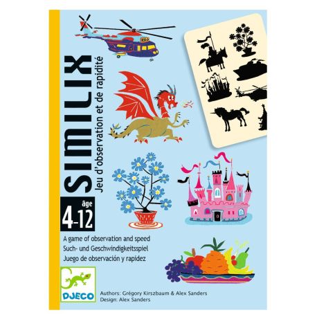 Similix observation & hurtighedspil - Kortspil (4-12 år) - Djeco