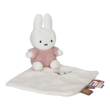 Fluffy Pink kramme bamse nusseklud - Miffy