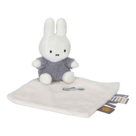 Fluffy Blue kramme bamse nusseklud - Miffy