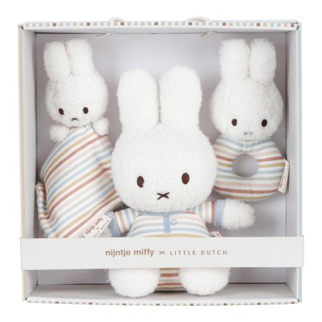 Miffy Vintage Sunny Stripes gaveæske - Little Dutch