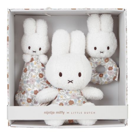 Miffy Vintage Little Flowers gaveæske - Little Dutch