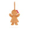 Ruby Peberkagedame - Festive Folly bamse til ophæng 10 cm - Jellycat