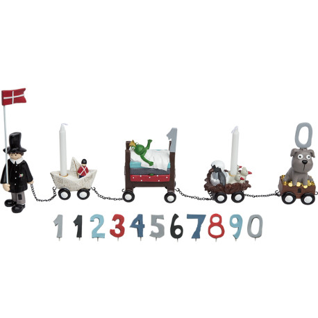 H.C. Andersens eventyr fødselsdagstog med 11 tal - Kids by Friis