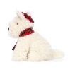Munro Skotsk Terrier - Winter Warmer bamse 21 cm - Jellycat