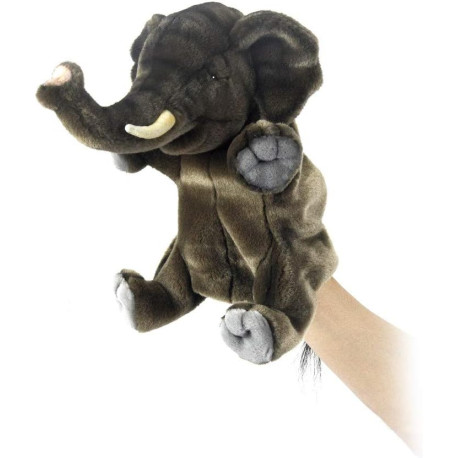 Elefant hånddukke 24 cm - Hansa