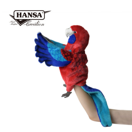 Rosellaparakit hånddukke 50 cm - Hansa