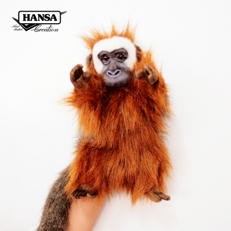 Titi abe hånddukke - Hansa