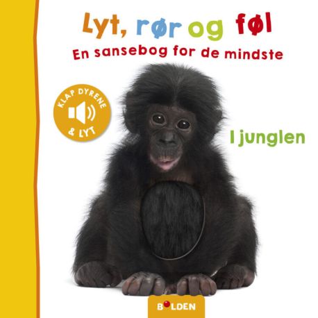 I junglen - Lyt, rør & føl bog - Forlaget Bolden
