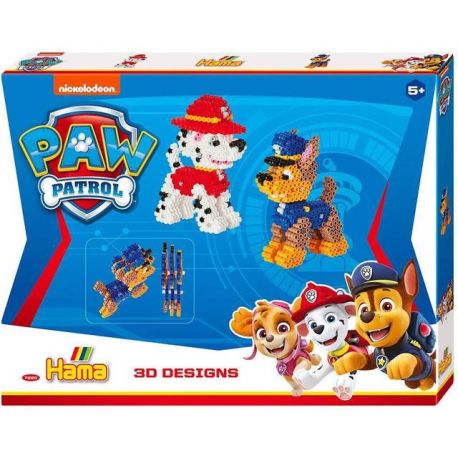 Paw Patrol - 4000 midi perler & perleplade - Hama