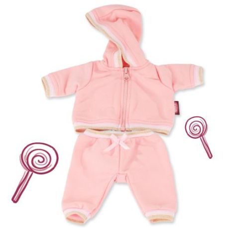 Lyserødt tracksuit - Dukketøj (30-33 cm) - Götz
