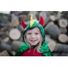 Vendbar drage & ridderkappe - Udklædning (5-6 år) - Great Pretenders