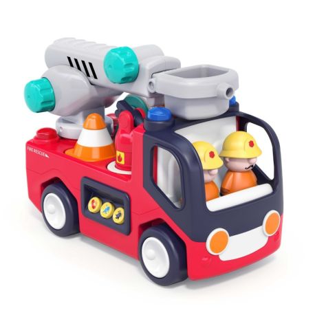 Brandbil med musik, lys & bevægelse (18 mdr.-3 år) - Kinder & Kids