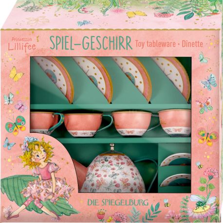 Prinsesse Lille Fe te-stel i metal (14 dele) - Spiegelburg 