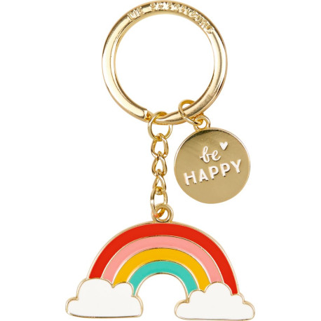 Happy Rainbow nøglering & taskepynt - Spiegelburg