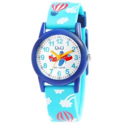 I luften blåt børneur - Silicone rem