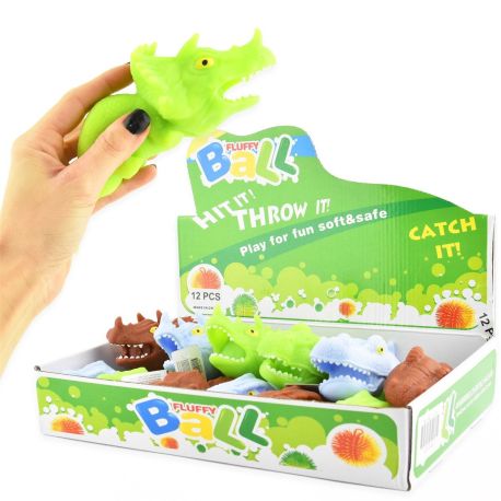 Dinosaur med sand - Assorterede design (19 cm)