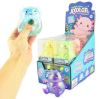 1 stk. Squeeze Axolotl med glimmer - Assorterede farver