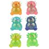 1 stk. Squeeze Axolotl med glimmer - Assorterede farver
