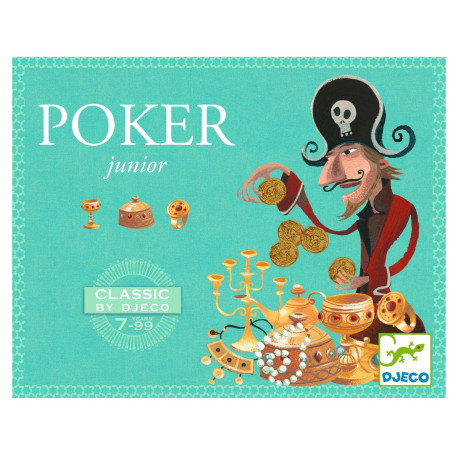 Poker junior - Klassisk spil (7-99 år) - Djeco