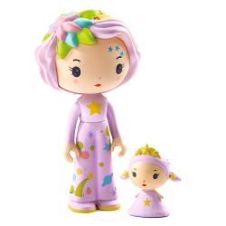 Violet med lille seng - Tinyly Figur (4-9 år) - Djeco