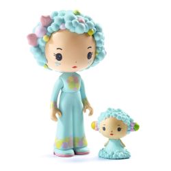 Blue med lille seng - Tinyly Figur (4-9 år) - Djeco