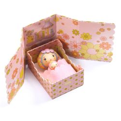 Rose med lille seng - Tinyly Figur (4-9 år) - Djeco