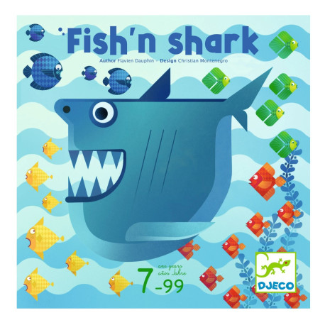 Fishn Shark - Strategispil (7-99 år) - Djeco