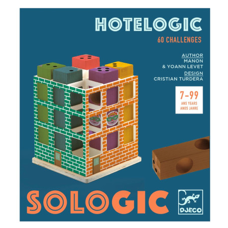HoteLogic 16 - Hjernevrid med 60 udfordringer (7-99 år) - Djeco