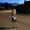 Lilla Pompom refleks - Nøglering & taskepynt - Firefly Reflectors