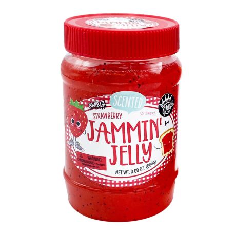 Strawberry - 1 bøtte gelé slime med duft