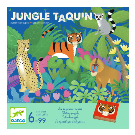 Jungle Taquin - Spil (6-99 år) - Djeco