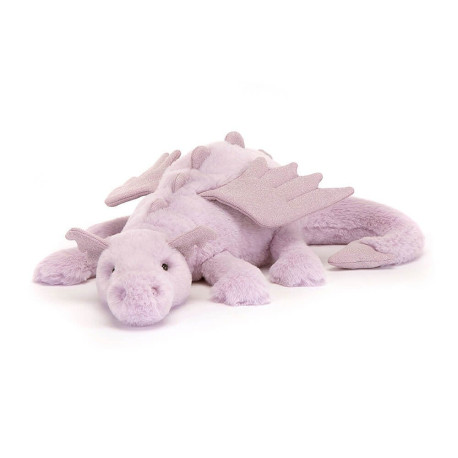 Lavendel Drage - Ultrablød mellem bamse 50 cm - Jellycat