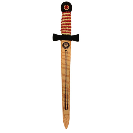 Guld & rødt Woodylion sværd - EVA-skum (51 x 10,5 cm) - Liontouch