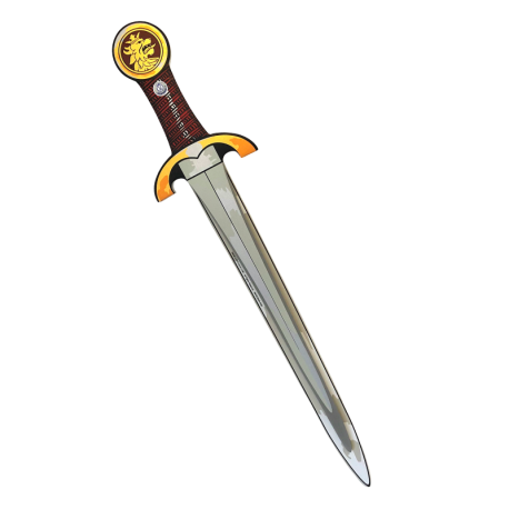 Rødt Noble Knight sværd - Lille (53 x 11 cm) - Liontouch