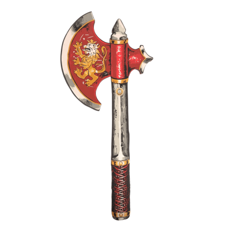Rød Noble Knight ridderøkse - EVA-skum - Liontouch