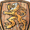 WoodyLion skjold - EVA-skum (39,5 x 30,5 cm) - Liontouch